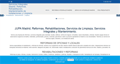 Desktop Screenshot of jupaserviciosintegralesmadrid.com